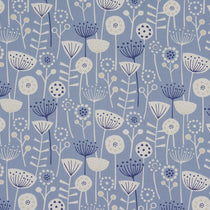 Bergen Blue Fabric by the Metre